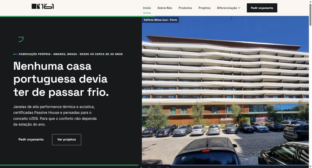 Site de 1'61 Janelas Termoacústicas