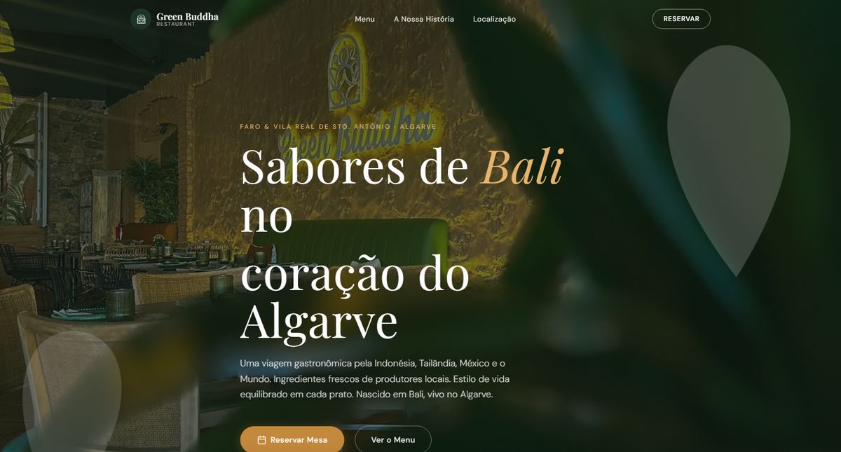 Site de Green Buddha